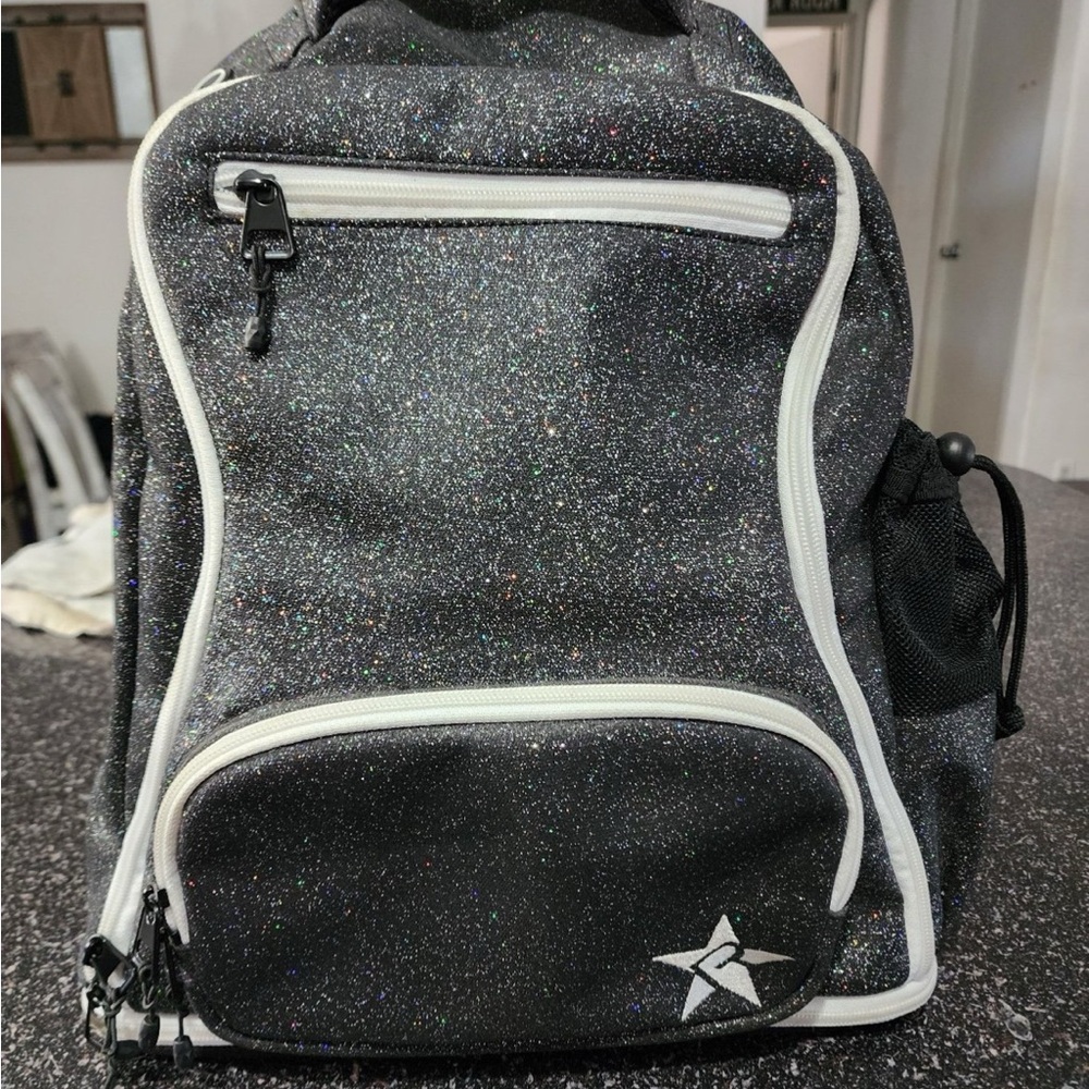 Glitter Black Backpack